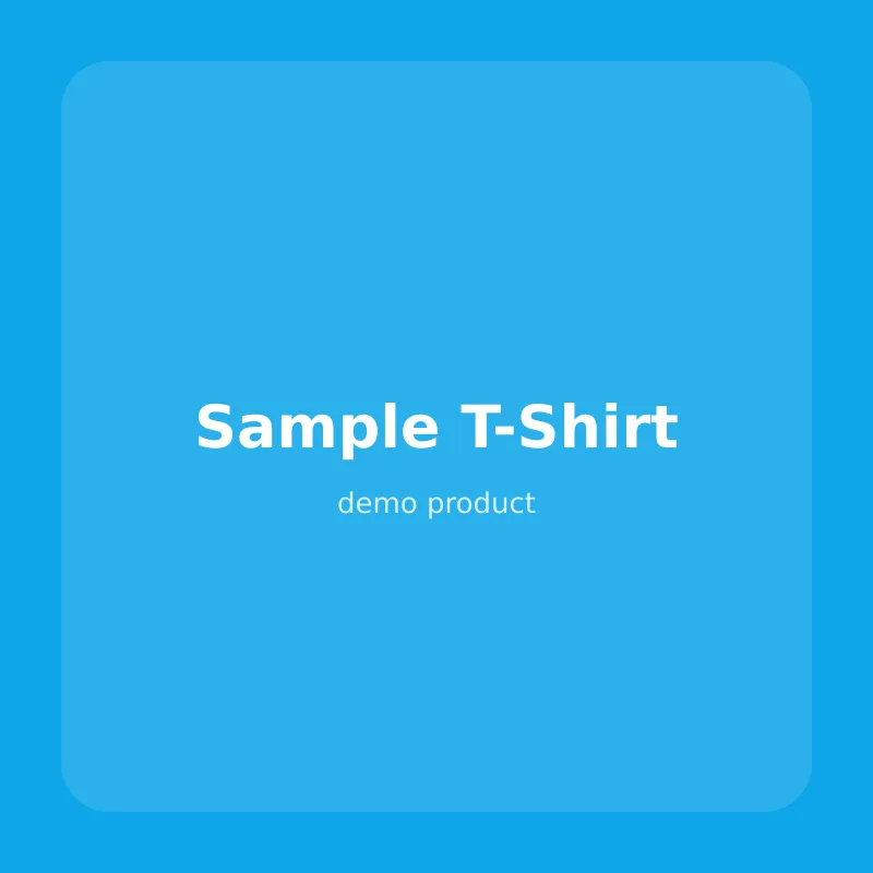 Sample T-Shirt